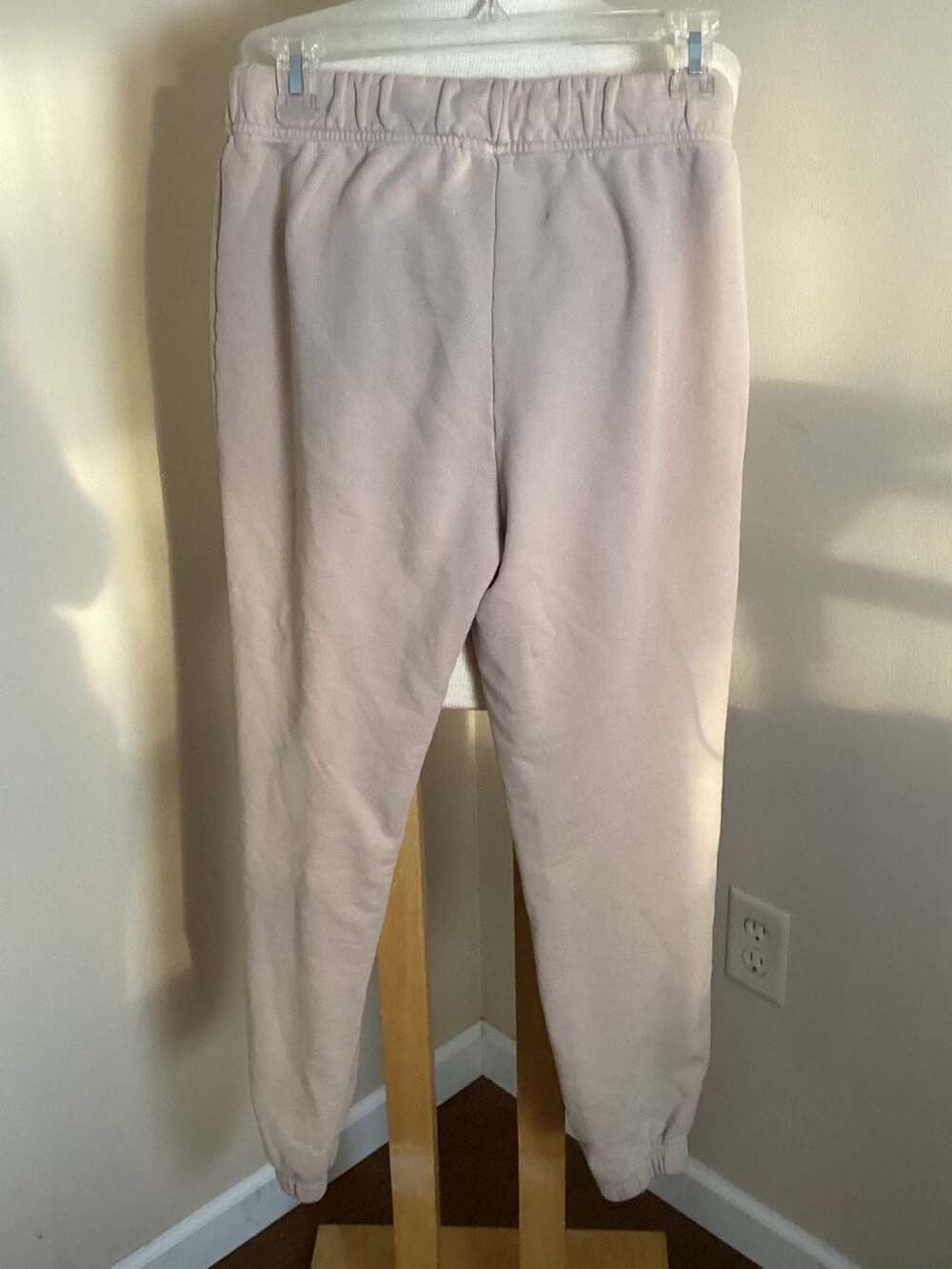 Verie Organic Cotton Jogger Sweatpants in Sand Size S - Picture 4 of 4